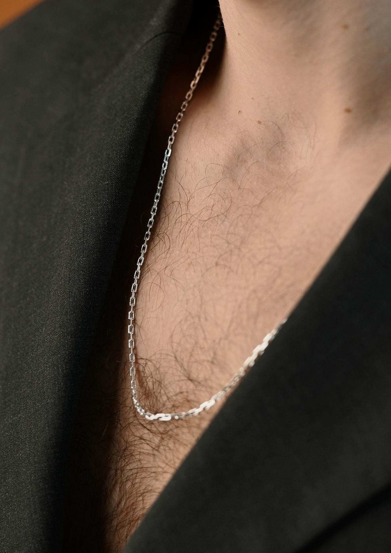 Raw Chain Necklace Silver - NO MORE ACCESSORIES