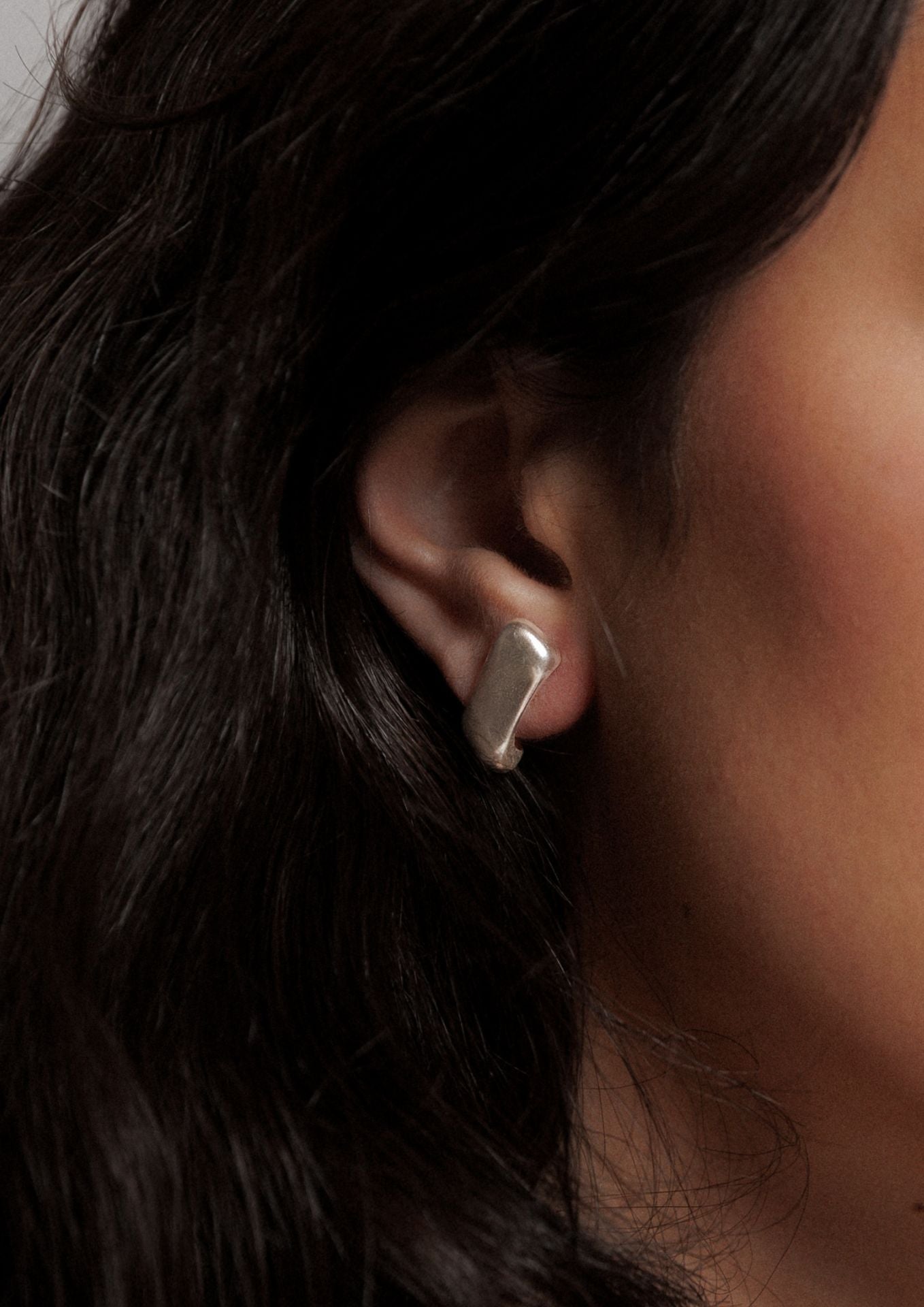 The Edge Earrings Silver no more accessories 3