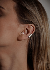 NO MORE accessories Tube Ear Cuff 1.5 in sterling silver
