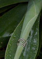 Beach Break Wave Ring Silver - NO MORE ACCESSORIES