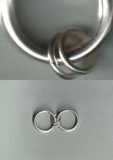 Double Ring Silver - NO MORE ACCESSORIES 