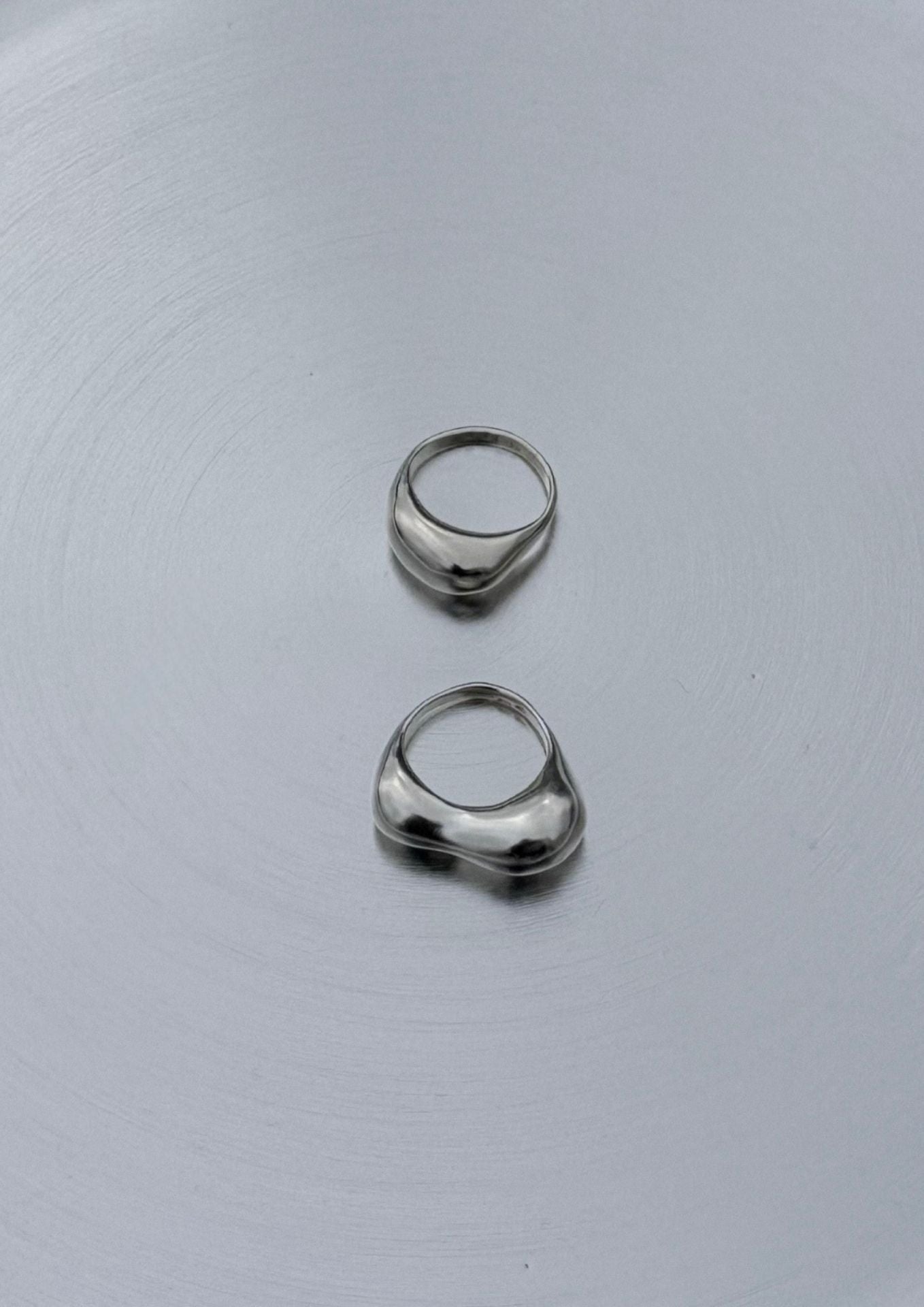 Mammatus and Nimbus Rings Duo Silver