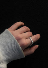 no more accessories boundary ring silver