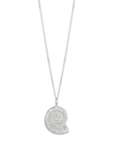 NO MORE accessories Sea Snail Necklace Silver 