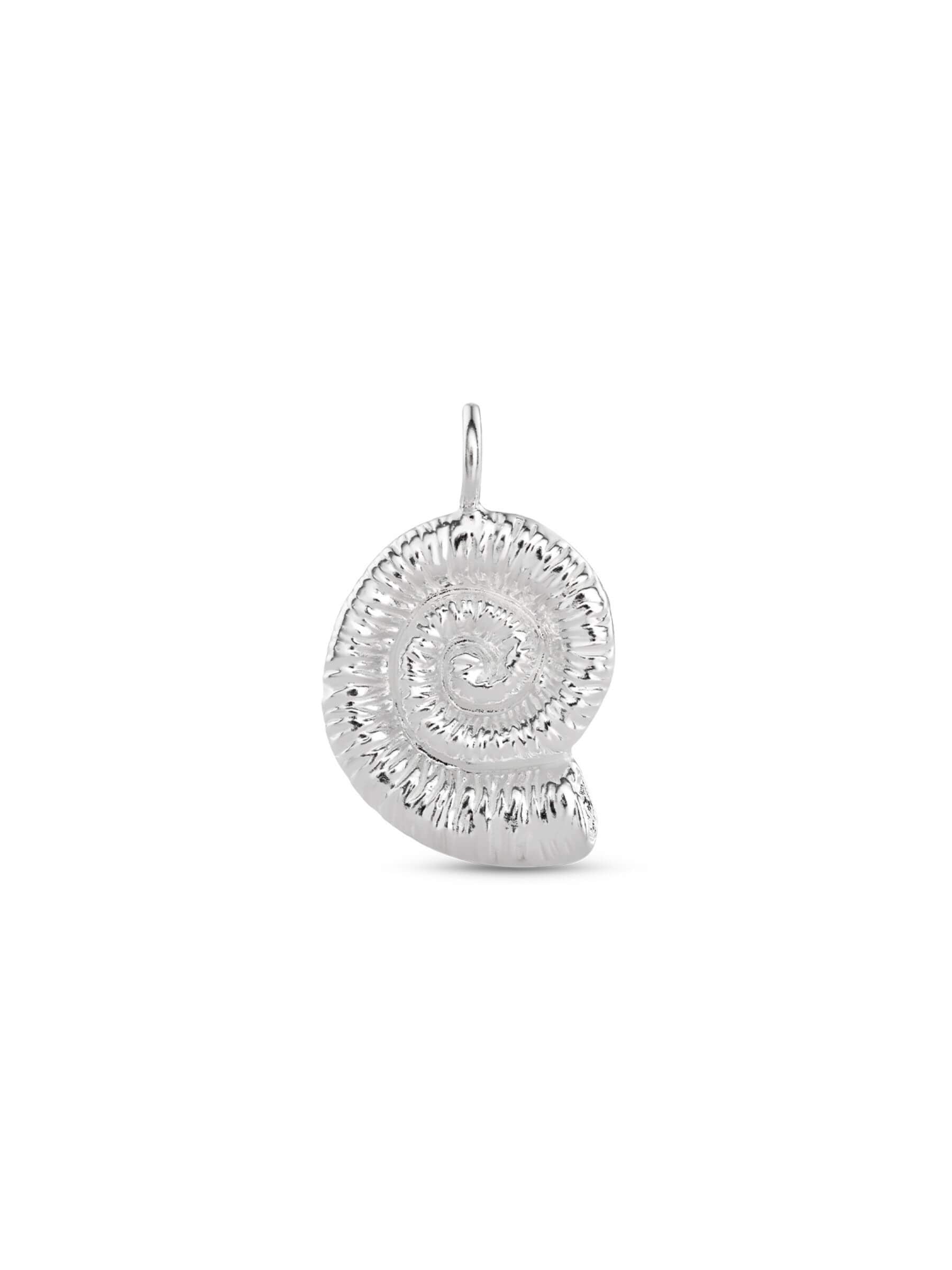 NO MORE ACCESSORIES Sea Snail Pendant in Sterling Silver