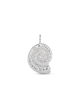 NO MORE ACCESSORIES Sea Snail Pendant in Sterling Silver