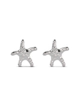 NO MORE ACCESSORIES Sea Star Earrings in Sterling Silver