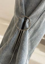 NO MORE ACCESSORIES The Cascade Brooch Silver