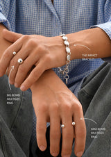 no more accessories silver stack with bomb rings
