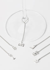 NO MORE accessories Magic Christmas Wine Glasses Charms Silver (set of 6) 