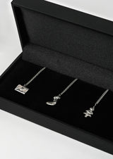 NO MORE accessories Magic Christmas Wine Glasses Charms Silver (set of 6)