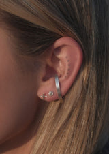 no more accessories 925 silver earring stack with Steezy Earrings Silver.jpg