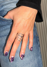 Beach Break Wave Ring Silver - NO MORE ACCESSORIES
