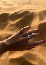 Double Ring Silver - NO MORE ACCESSORIES 