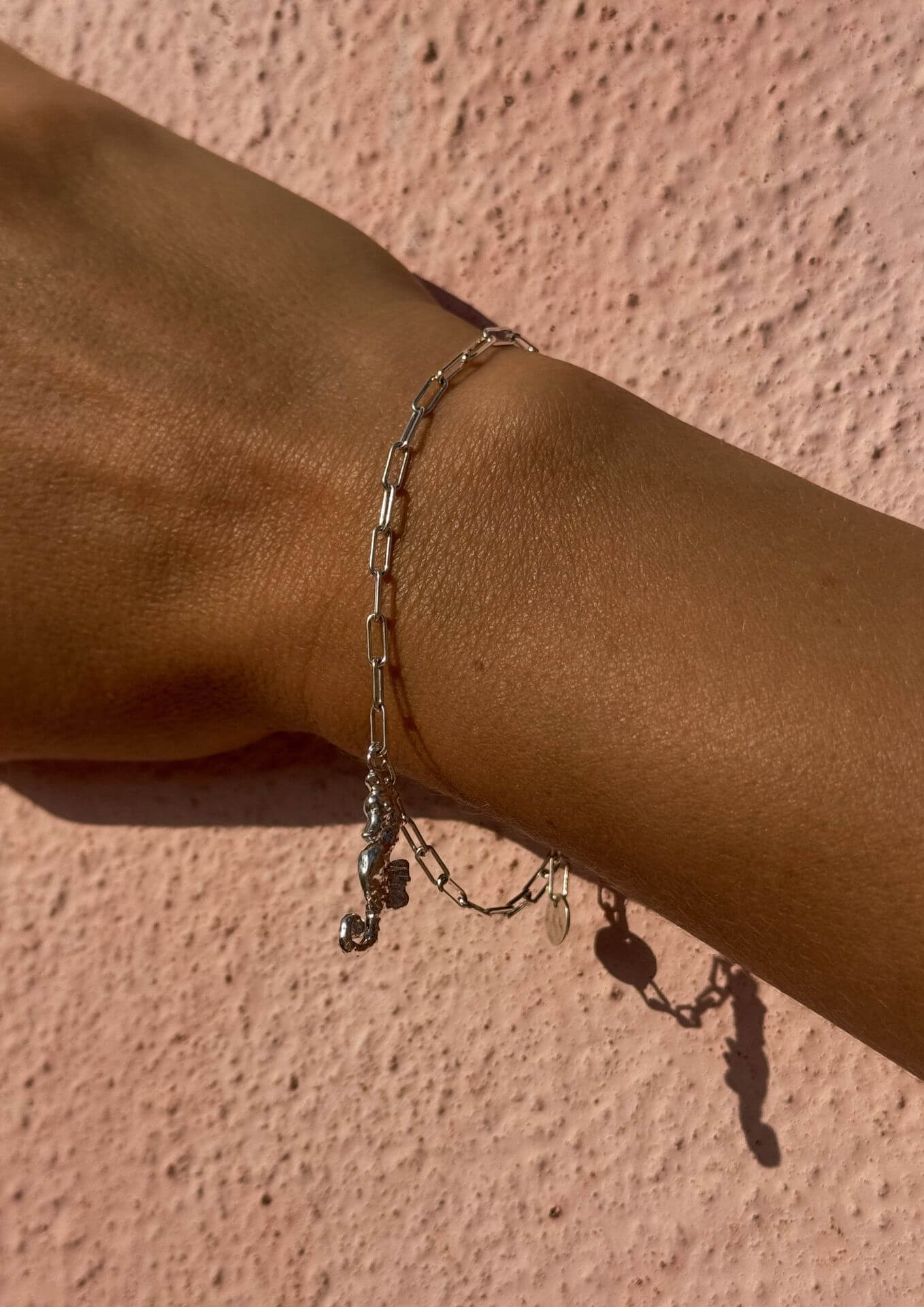 NO MORE  accessories Sea Horse Bracelet Silver