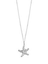 Sea Star Necklace Silver