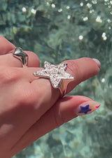 NO MORE accessories Heartbeat Ring in Silver