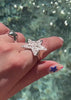 NO MORE accessories Heartbeat Ring in Silver