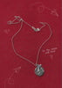 to the moon and back silver necklace