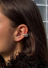 925 silver — the loop ear cuff — no more accessories 
