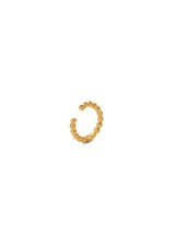 NO MORE accessories Champagne ear cuff in gold plated sterling silver
