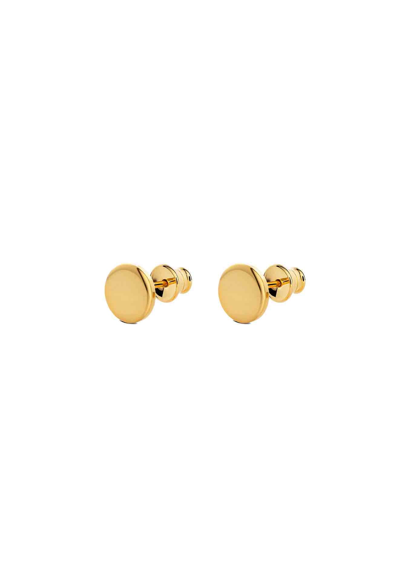 NO MORE accessories Dame Earrings in gold plated sterling silver