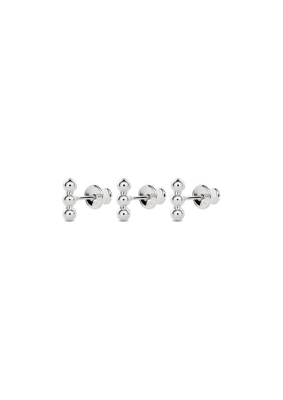 NO MORE accessories Dot Earrings in sterling silver