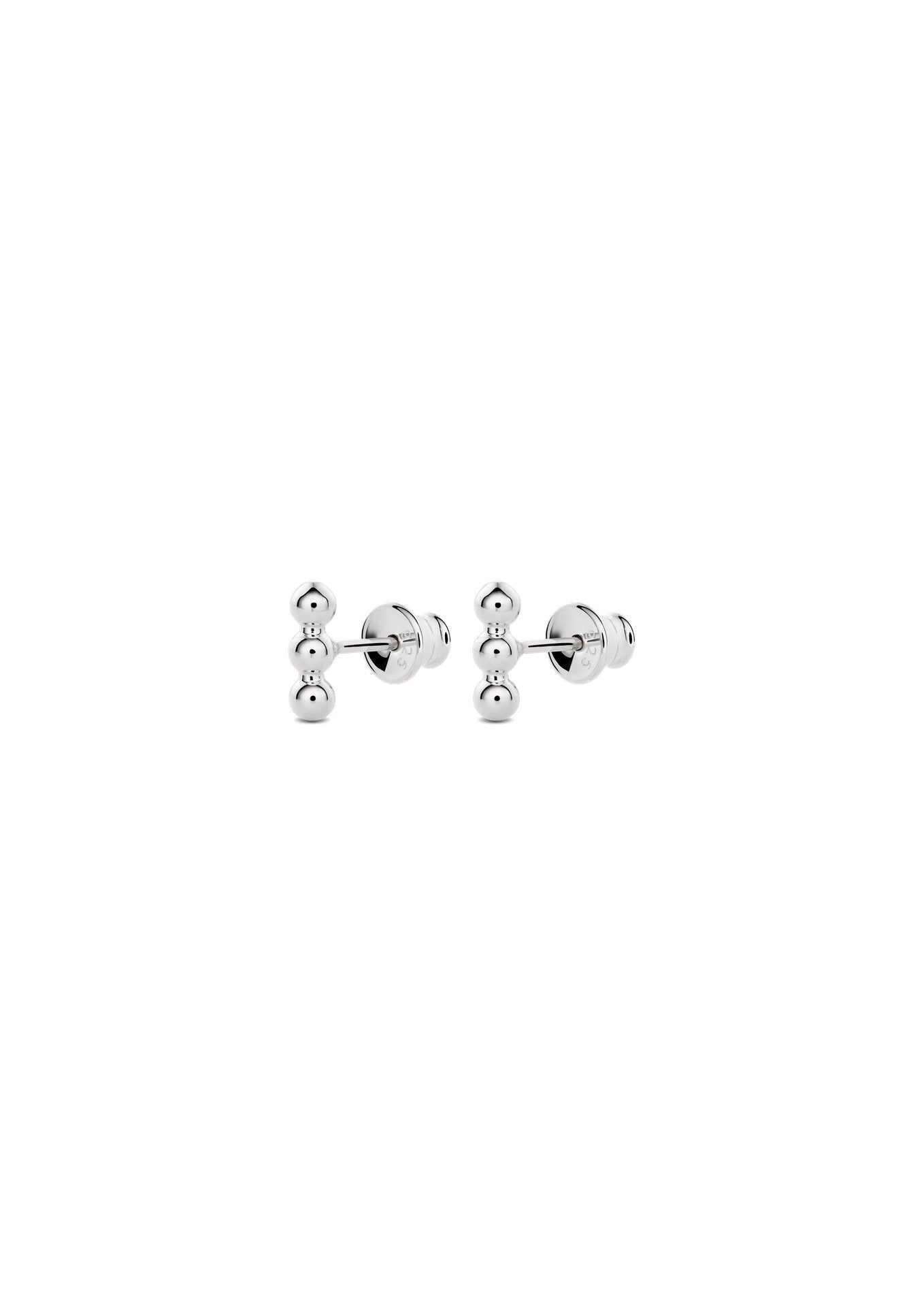 Sterling silver dot earrings hotsell