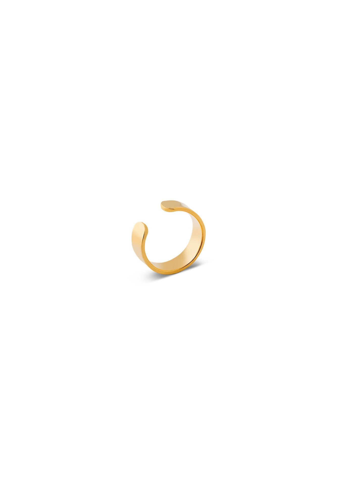Flat Ear Cuff Gold | Handmade Jewelry | NO MORE accessories