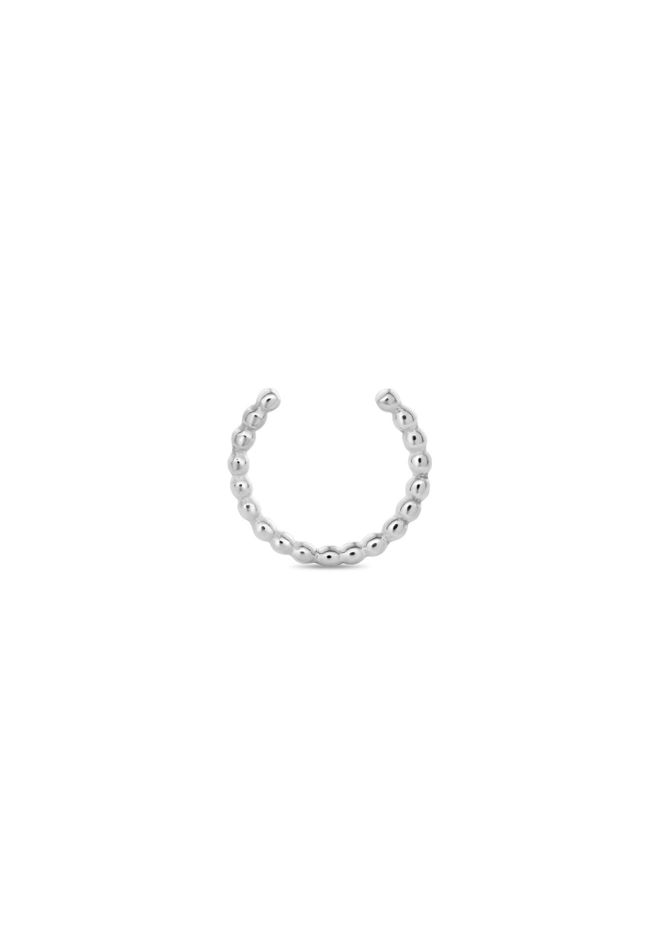 NO MORE accessories Just Kiddin Nose Cuff in Sterling Silver