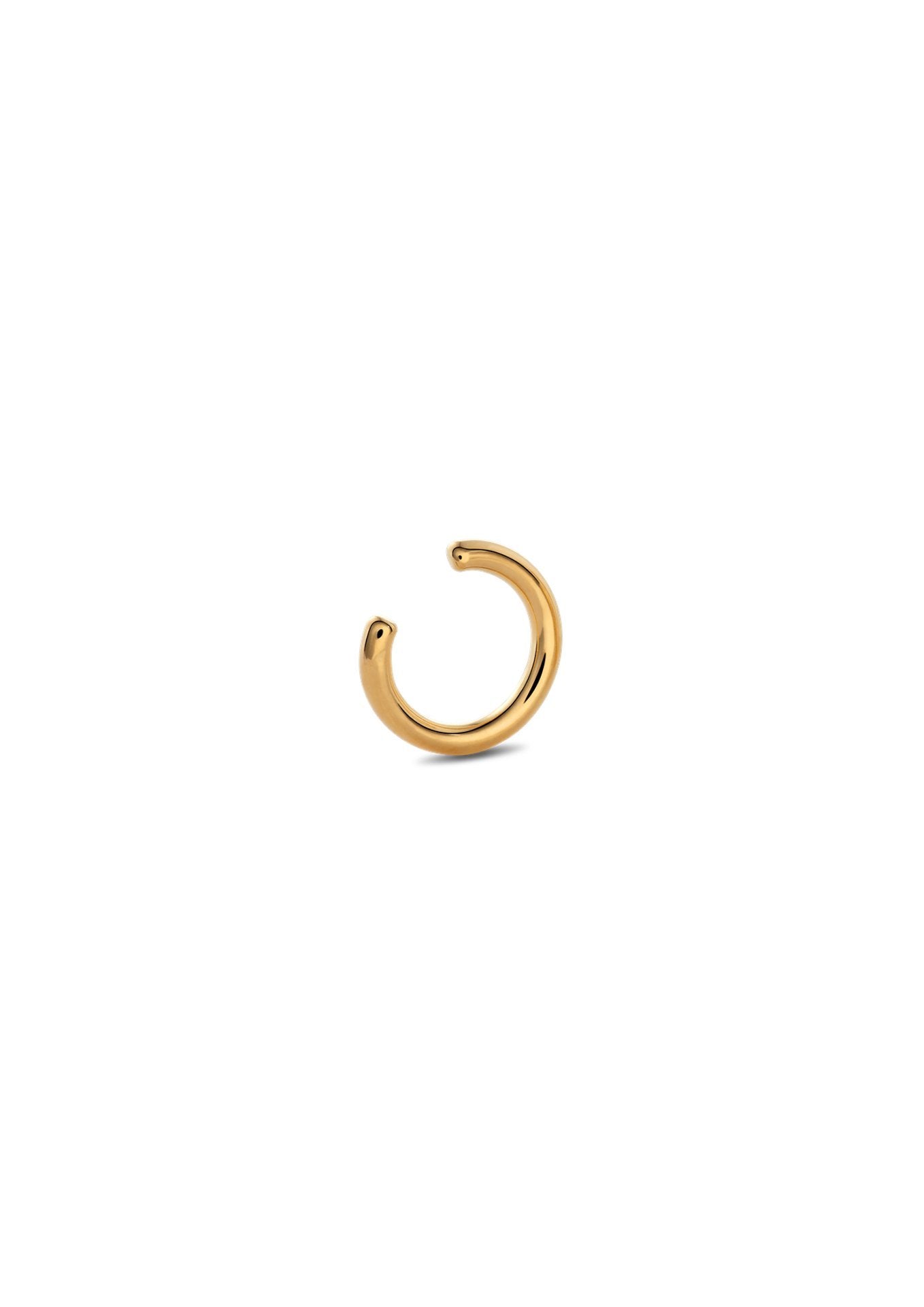 NO MORE accessories Line Ear Cuff in gold plated sterling silver