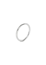 NO MORE accessories Plain Ring in sterling silver