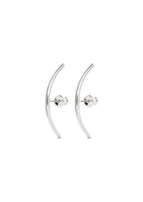 NO MORE accessories Radius Earring in Sterling Silver