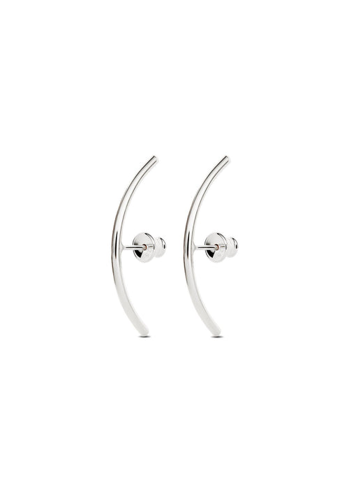 Radius Earrings Silver