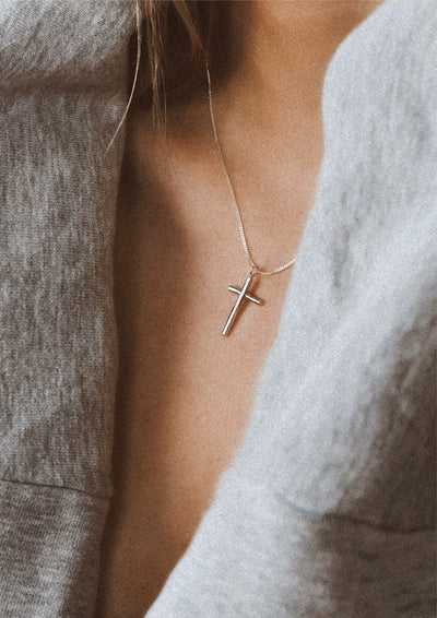 NO MORE accessories Saint Necklace in sterling silver