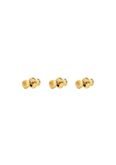NO MORE accessories Small 'n' Cozy Earrings in gold plated sterling silver