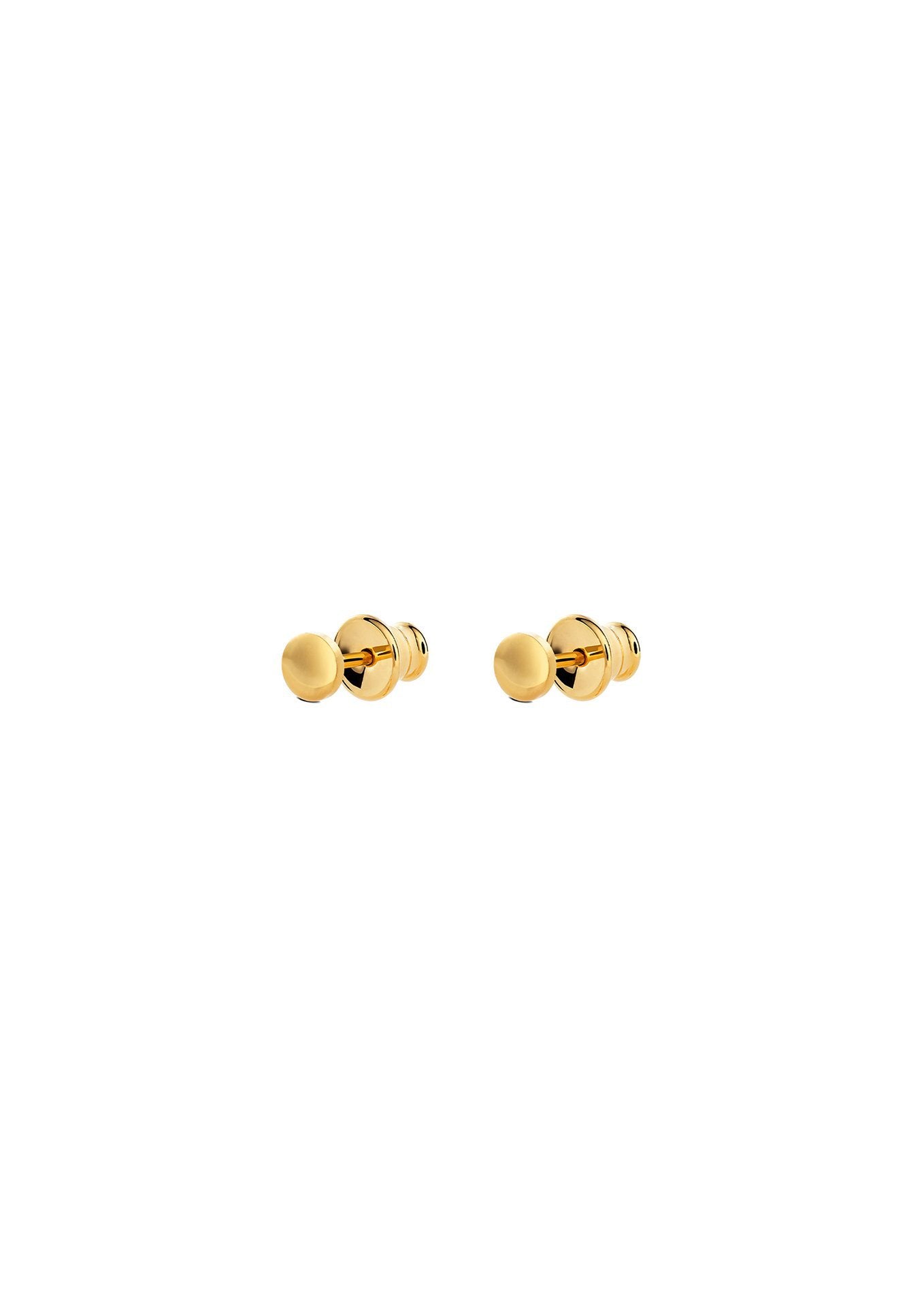 NO MORE accessories Small 'n' Cozy Earrings in gold plated sterling silver