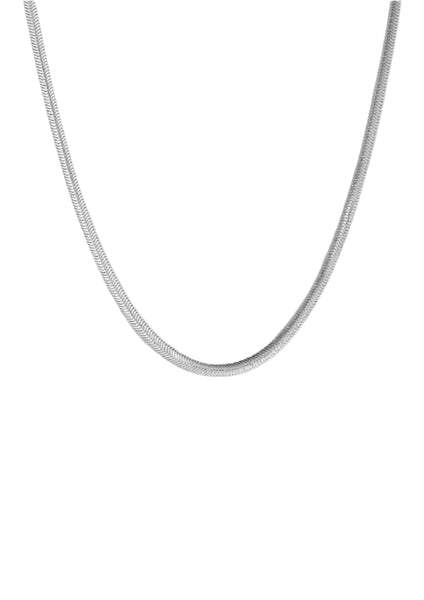 Snake Necklace Silver – NO MORE ACCESSORIES
