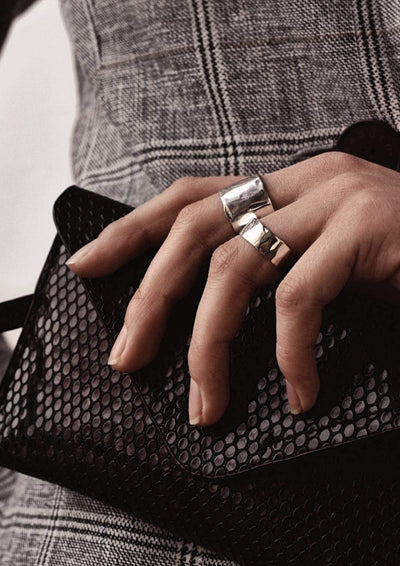 NO MORE accessories Vertex ring for women made from sterling silver
