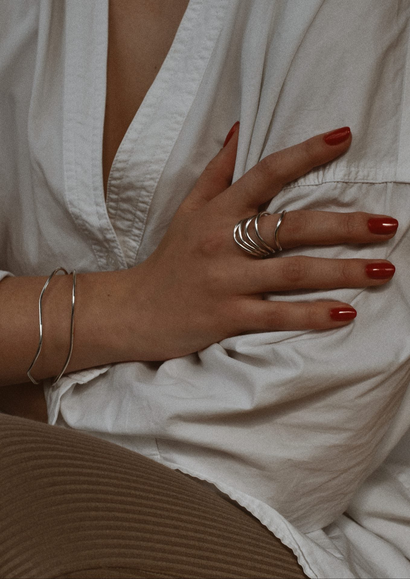 Beach Break Wave Ring Silver - NO MORE ACCESSORIES