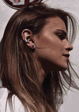 Bold Flat Ear Cuff Silver at NO MORE accessories