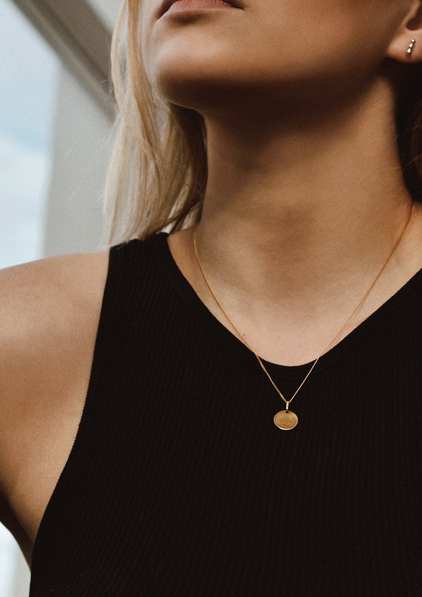 Boobs Necklace Gold - NO MORE ACCESSORIES