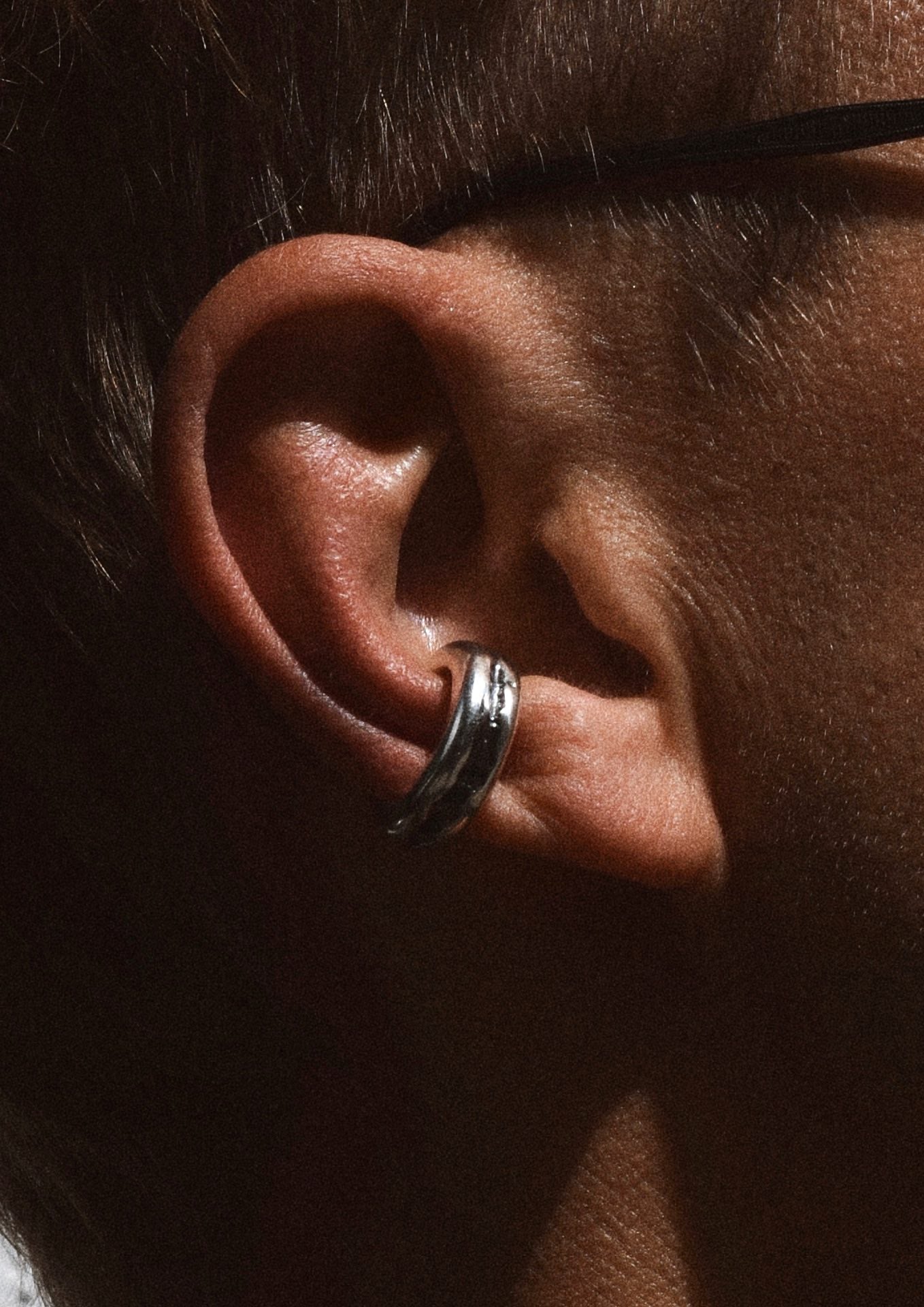Broken Ear Cuff Silver - NO MORE ACCESSORIES