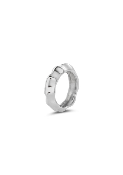 Bulky Vertex Ring Silver - NO MORE ACCESSORIES