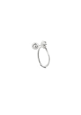 Chord Earrings Silver - NO MORE ACCESSORIES