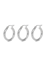 Dizzy Hoops Silver - NO MORE ACCESSORIES