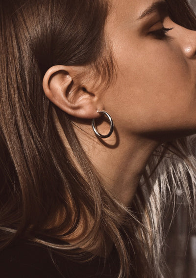 Django Hoops Silver - NO MORE ACCESSORIES