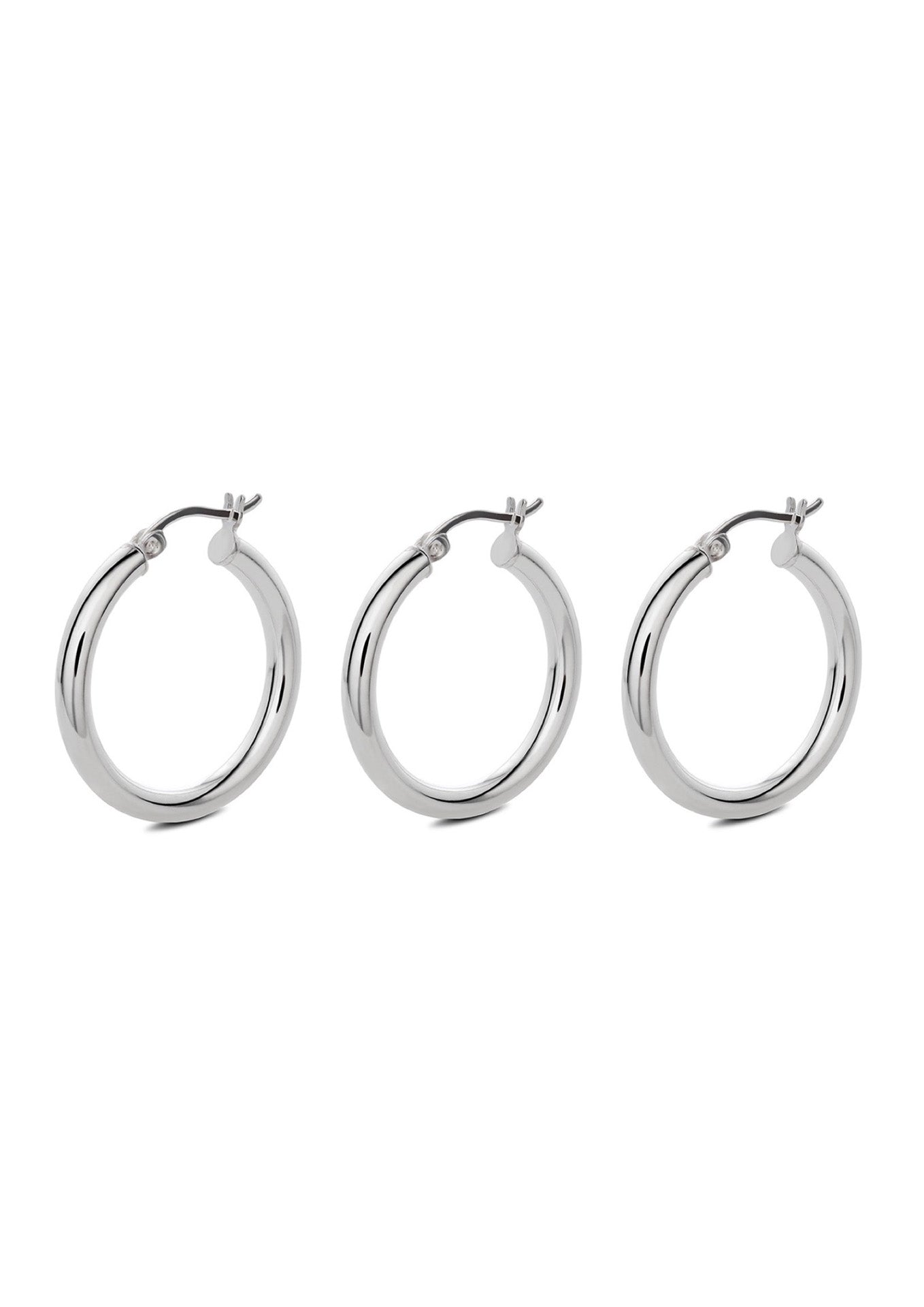 Django Hoops Silver - NO MORE ACCESSORIES