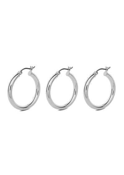 Django Hoops Silver - NO MORE ACCESSORIES