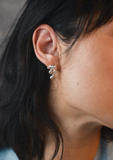 Droplet Earrings Silver - NO MORE ACCESSORIES